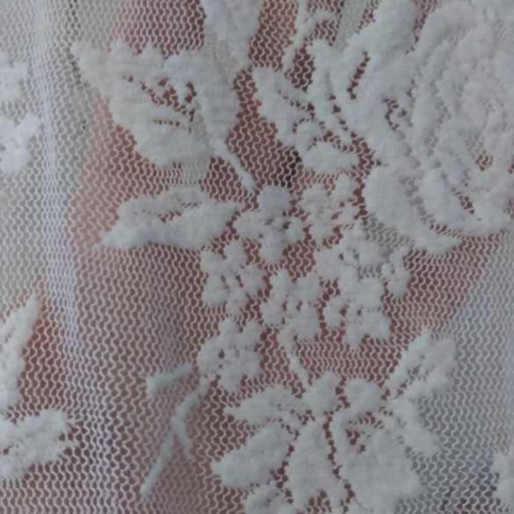 NEU LOOK White Lace Women's Top Sz- 12 (M)